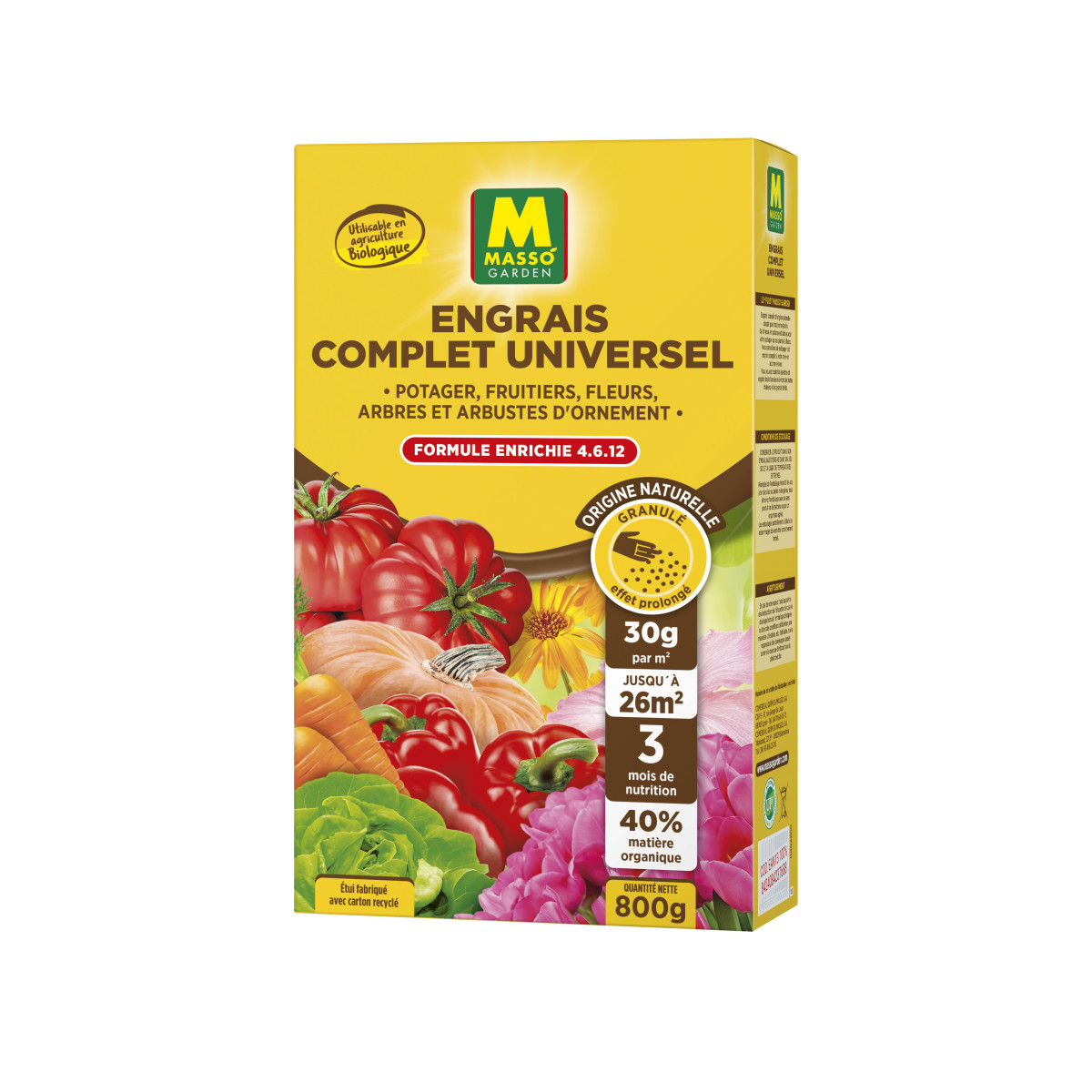 Engrasi complet universel Masso Garden BIO