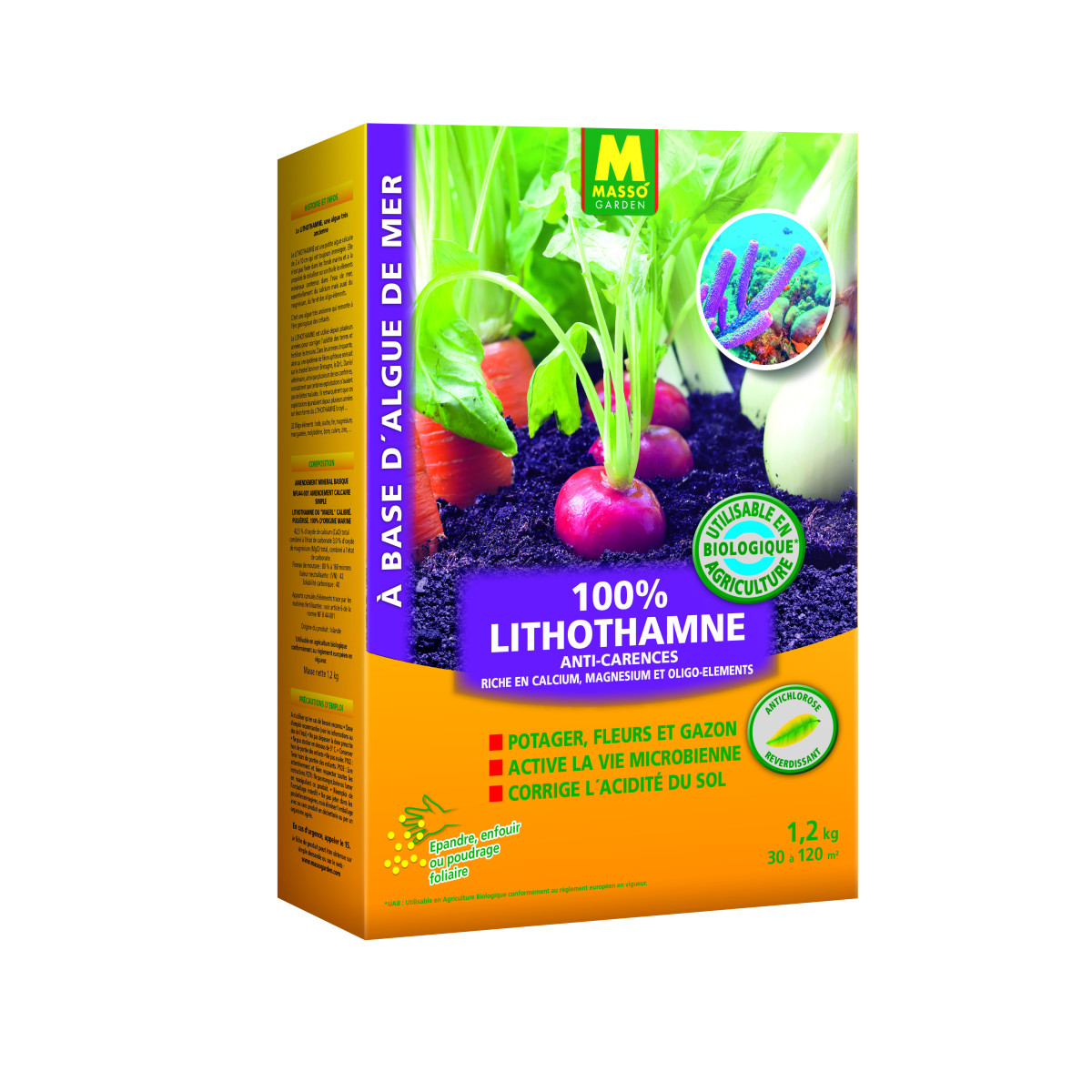 Lithothamne 100 % UAB Maërl Anti carences